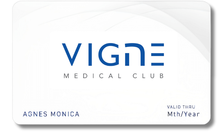 VIGNE Medical Club Club Card
